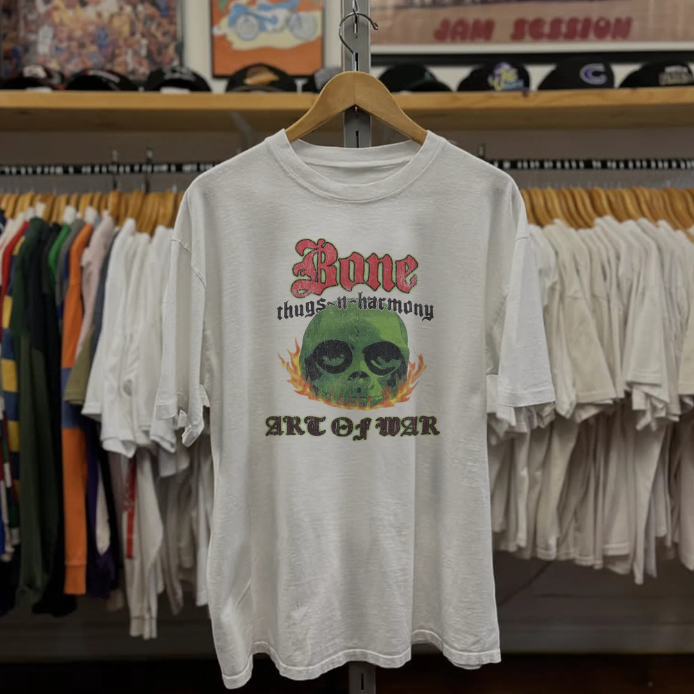 Rare Bone Thugs 'N' Harmony Art Of War , White Tee